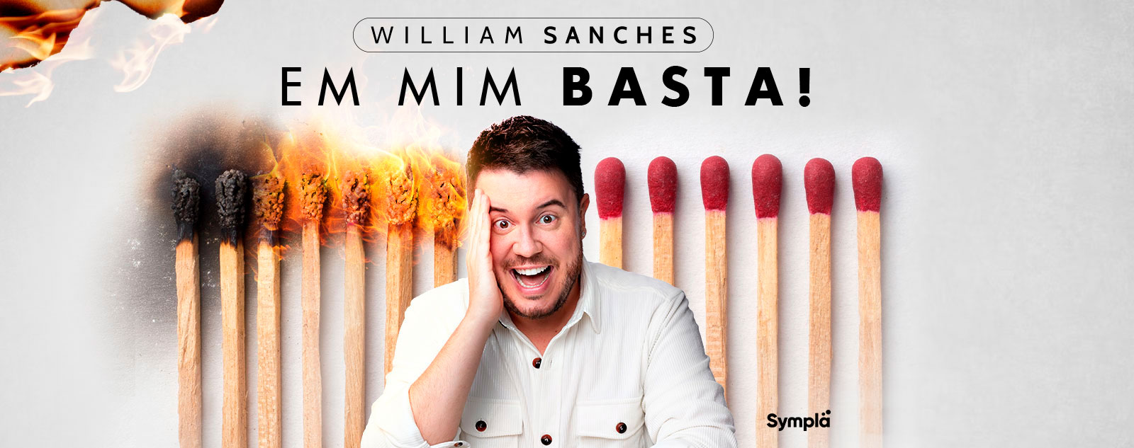 WILLIAM SANCHES NO TEATRO – EM MIM BASTA! | PALESTRA SHOW em São Paulo