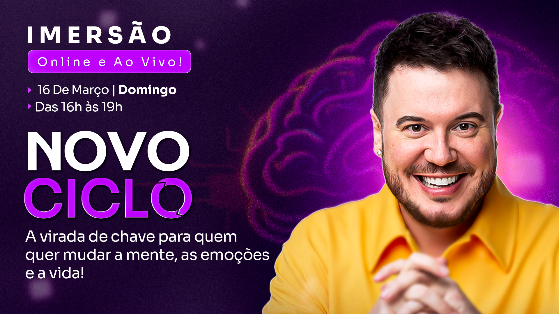 IMERSÃO NOVO CICLO – ONLINE E AO VIVO